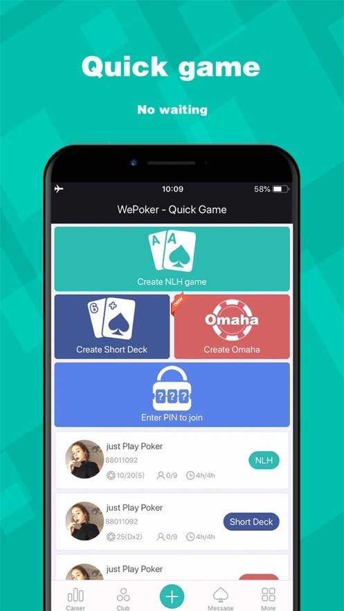 wepoker微扑克官网版
