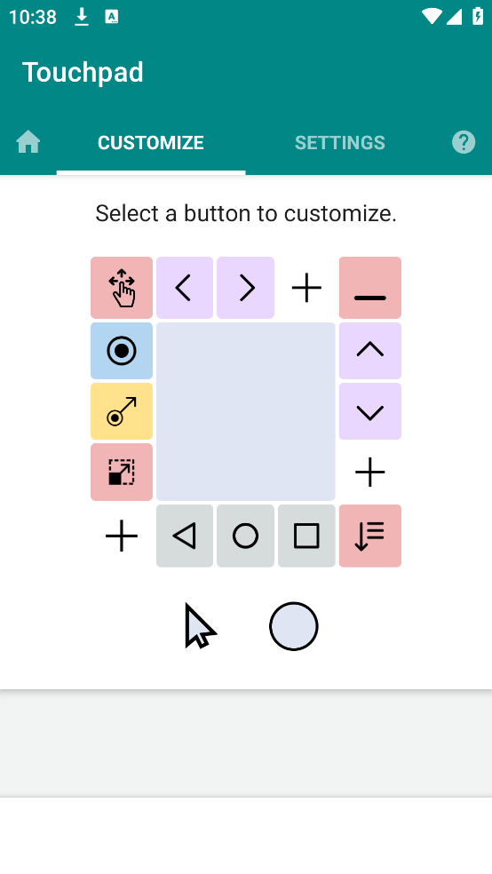 Touchpad for Big Phone Tab
