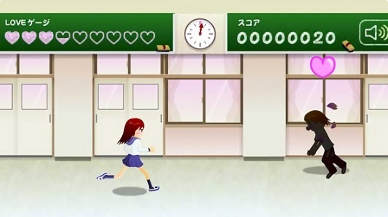 电眼美少女