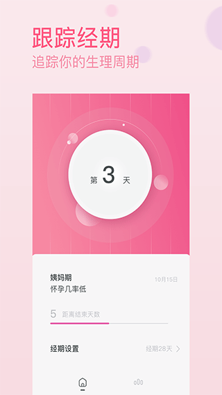 月经期排卵期助手app