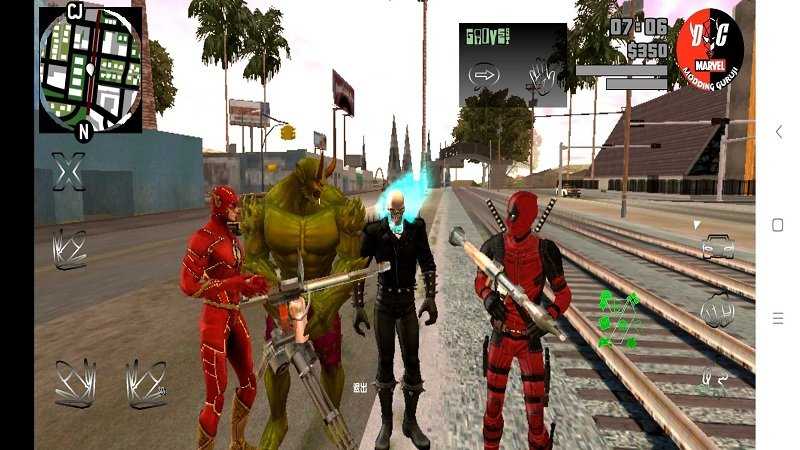 GTA:SA复仇者与正义联盟