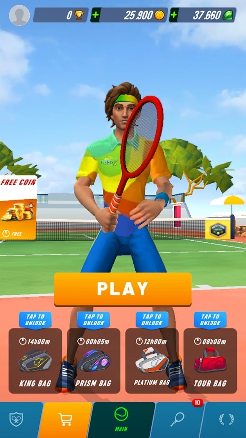 网球碰撞3D(Tennis Clash 3D)