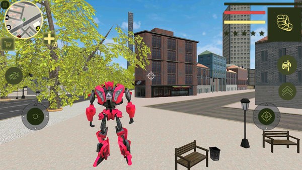 变形汽车机器人模拟器