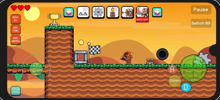 像素世界平台跳跃(Pixel World)