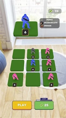 士兵合并僵尸猎杀战场