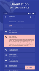 屏幕方向管理器Rotation