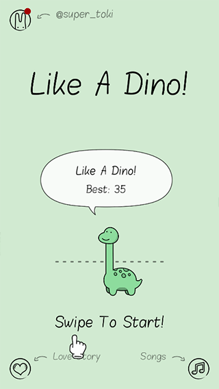 Like A Dino游戏