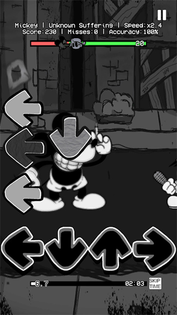 周五夜放克米老鼠黑白模组版