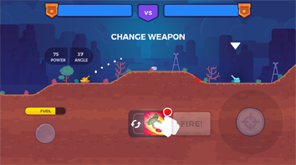 tankstars破解版无限金币版怎么玩截图8