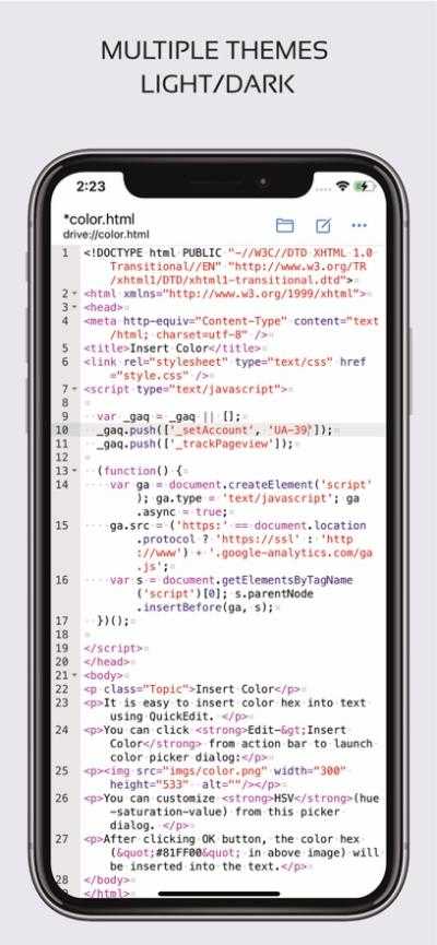 代码编辑器手机版