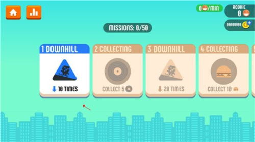 速降滑板游戏攻略2