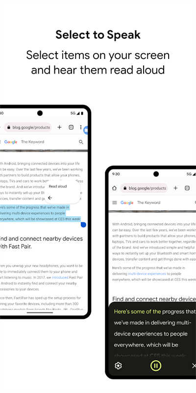 android无障碍套件