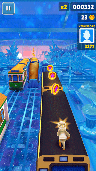 地铁跑酷星空魔改版本