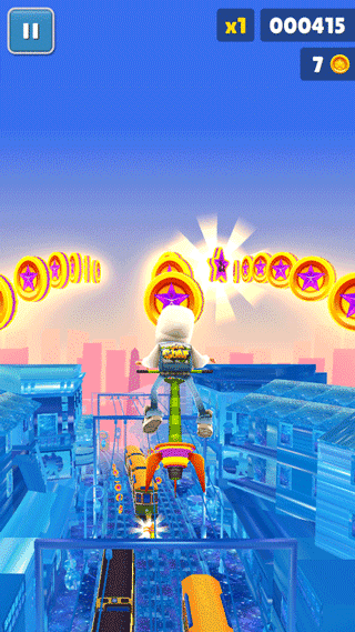 地铁跑酷星空魔改版本