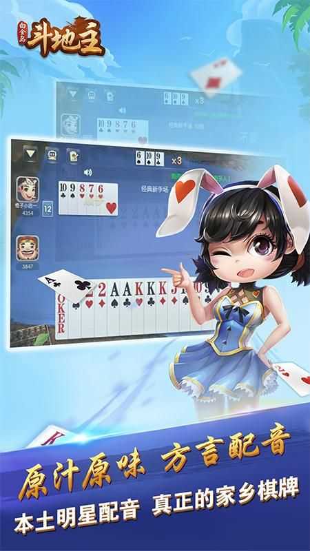 白金岛斗地主扑克牌