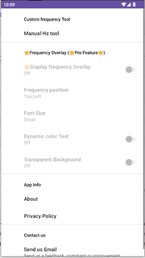 Screen Refresh Rate Tool