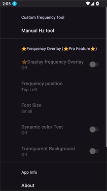 Screen Refresh Rate Tool