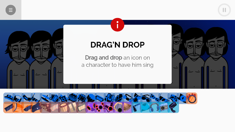 节奏盒子Im blue模组