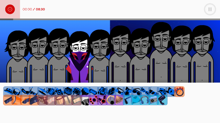 节奏盒子Im blue模组