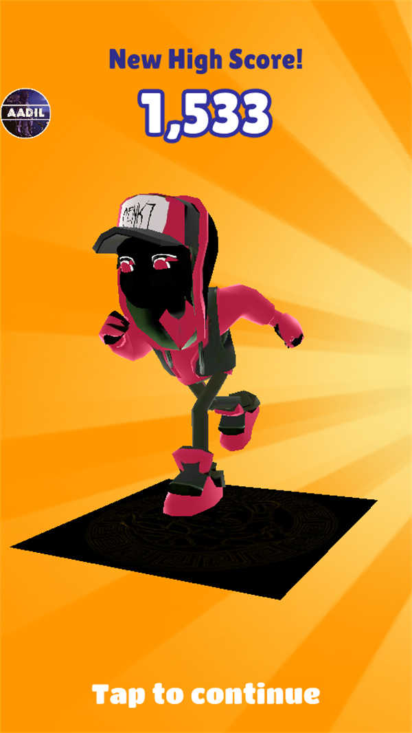 地铁跑酷cenk7公益