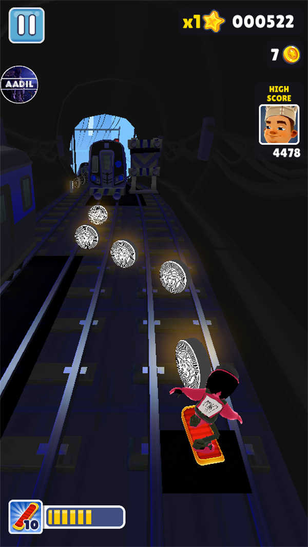 地铁跑酷cenk7公益