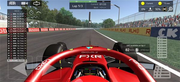 真实方程式赛车模拟