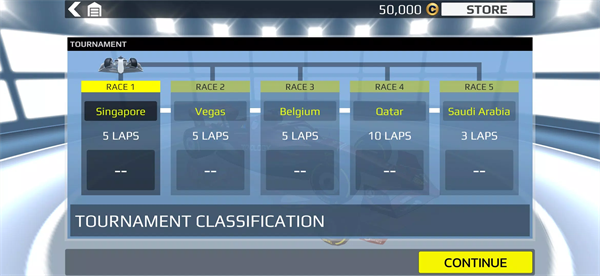 真实方程式赛车模拟
