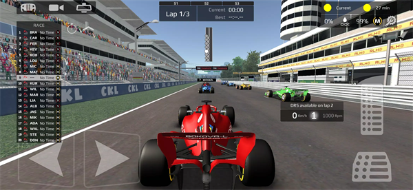 真实方程式赛车模拟