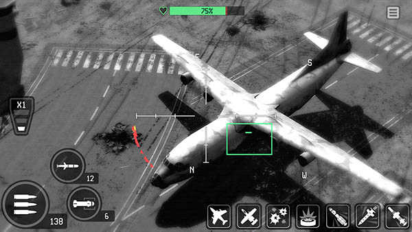 战争无人机陆军轰炸机