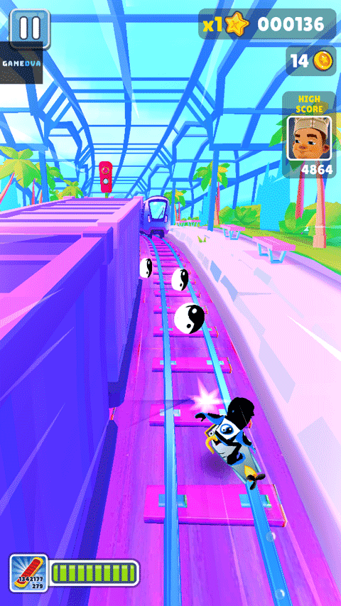 地铁跑酷太极之路