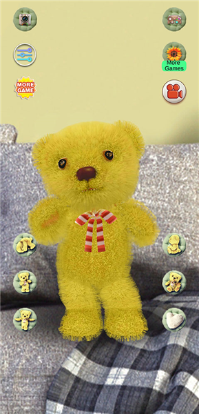 会说话的毛绒熊