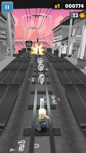 地铁跑酷黑白情人节