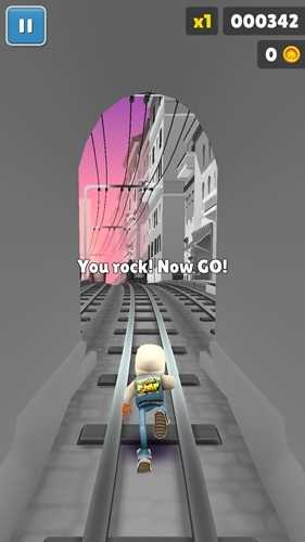 地铁跑酷黑白情人节