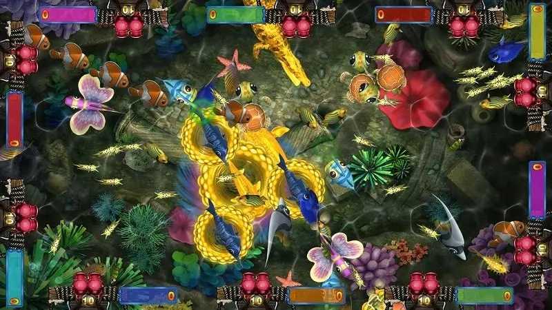 三色鳄鱼捕鱼手机版