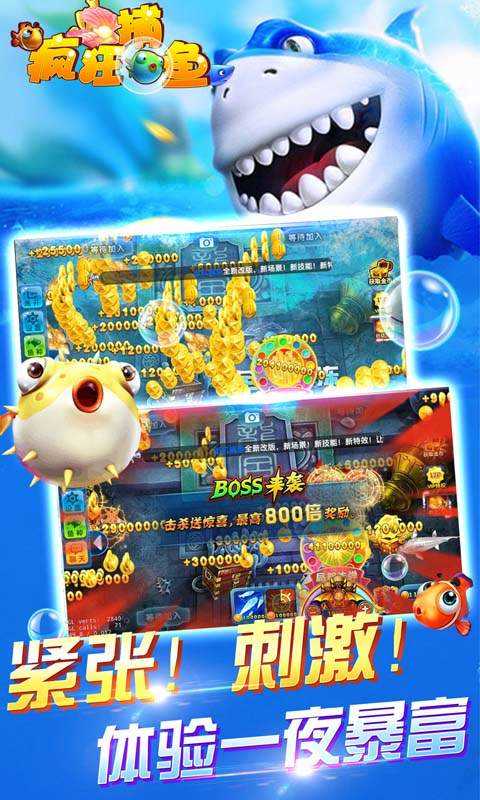 鱼丸疯狂捕鱼千炮版