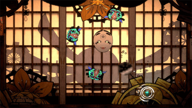 波与月夜之青莲