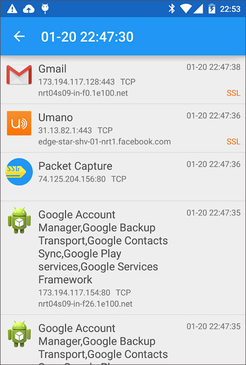 Packet Capture抓包
