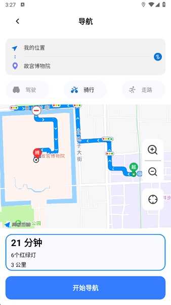 即时优选动态地图