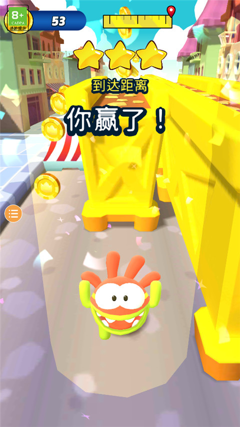 奥姆跑酷游戏(Om Nom: Run)