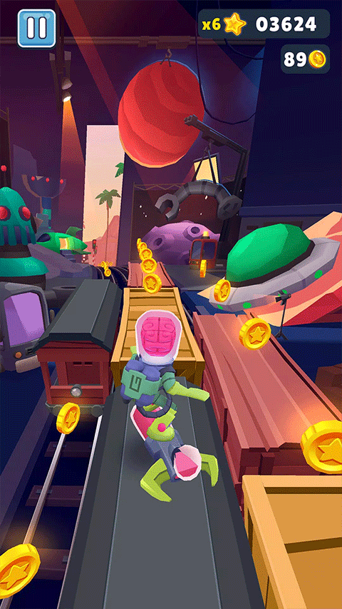 地铁跑酷无敌版无限钻石无限金币版