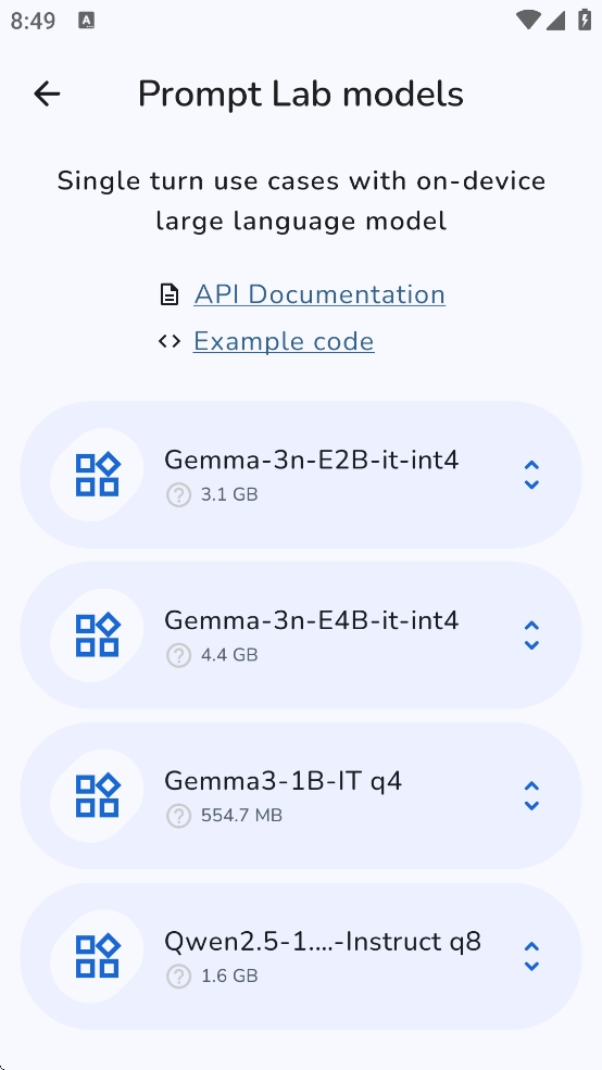 Google AI Edge Gallery