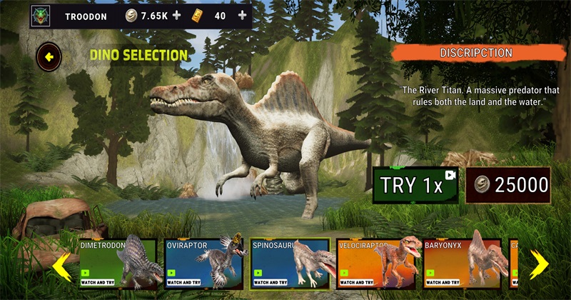 侏罗纪冲突恐龙模拟器