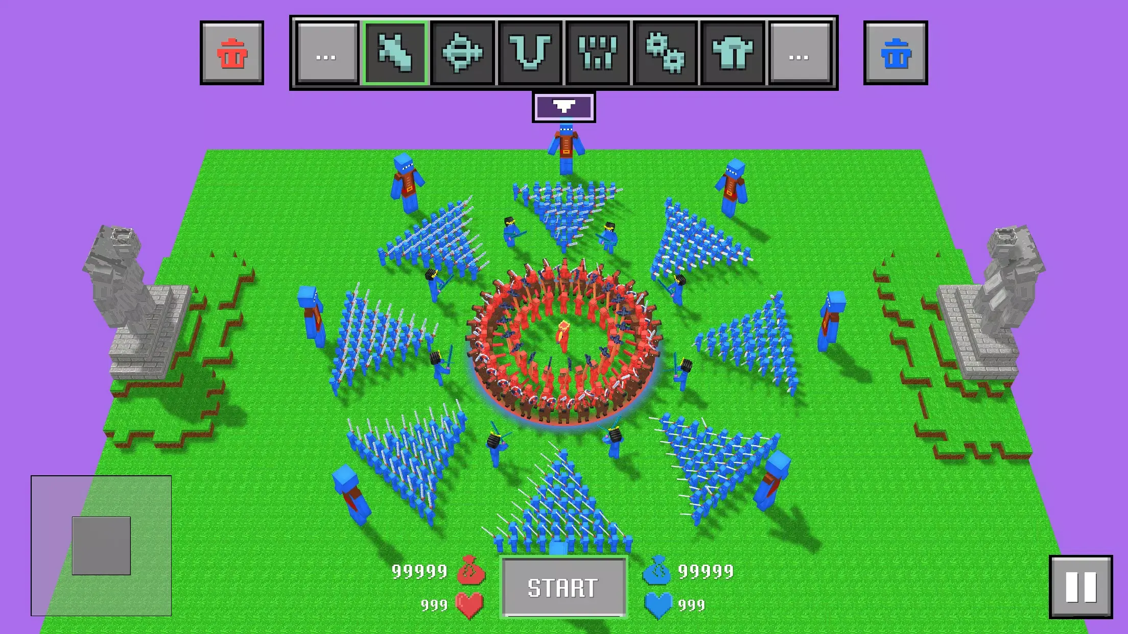 布娃娃战争模拟器