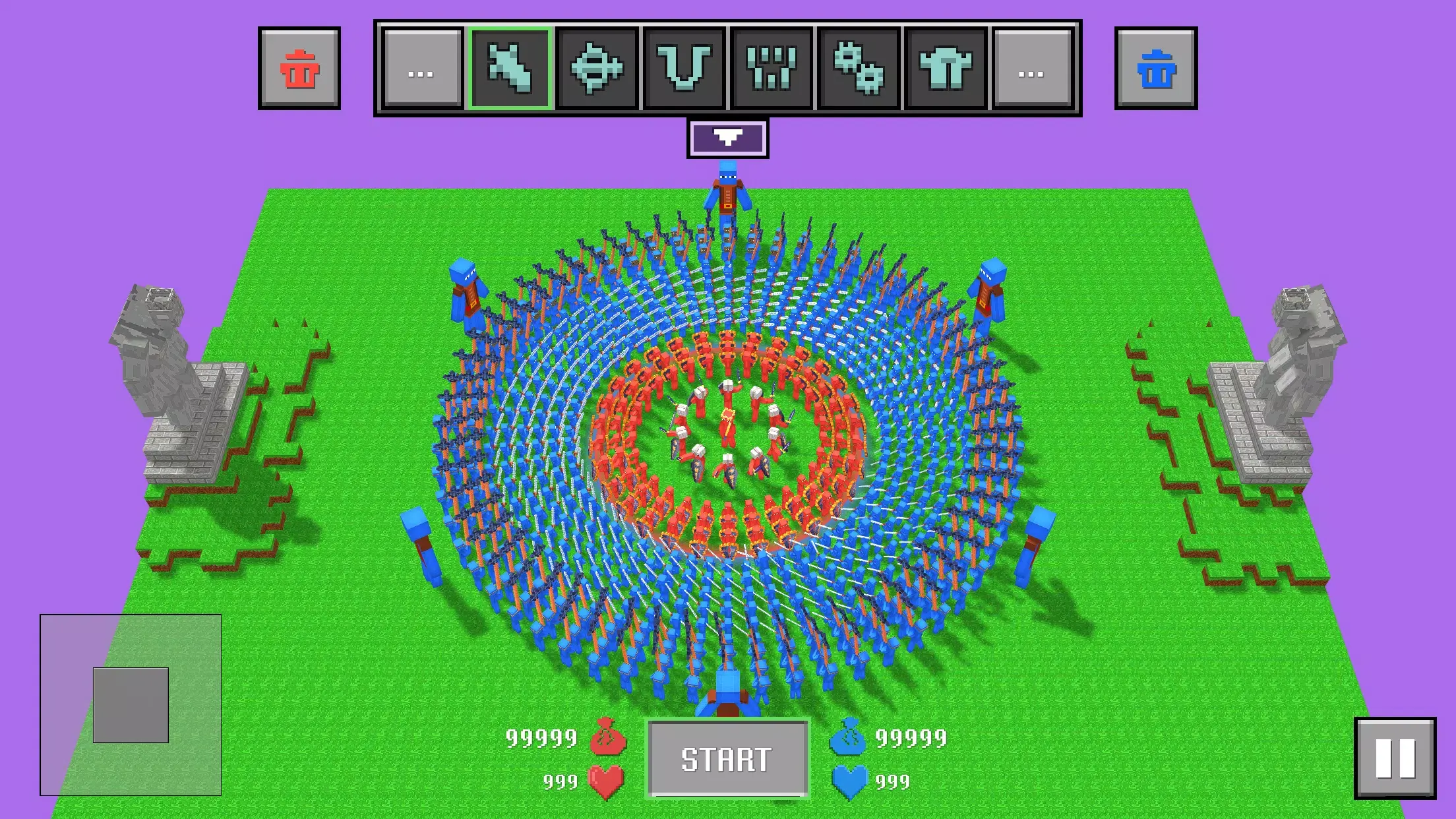 布娃娃战争模拟器