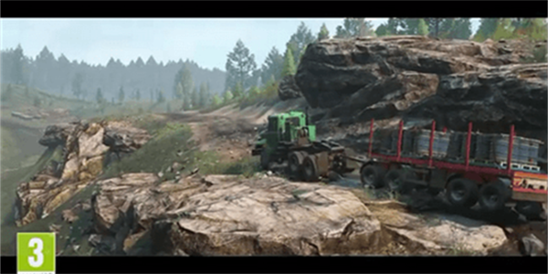 旋转轮胎雪地奔驰