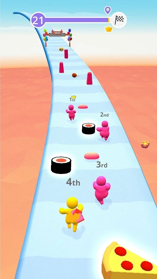 小人往前冲(Nomnom Race)