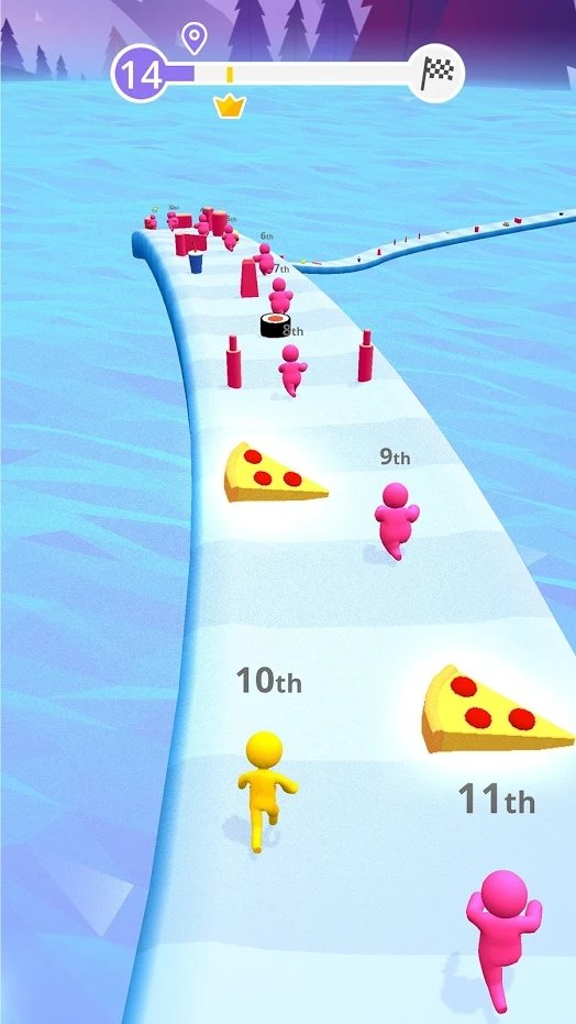 小人往前冲(Nomnom Race)