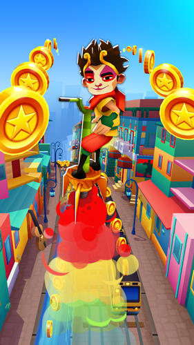 地铁跑酷儿童节版