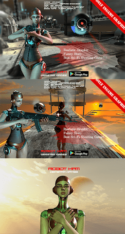 模拟3d女机器人游戏