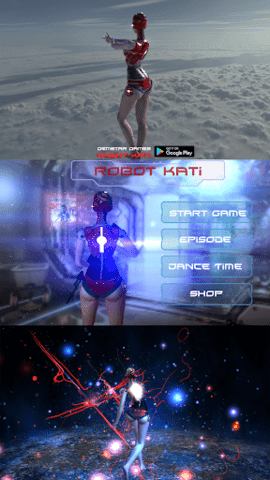 模拟3d女机器人游戏